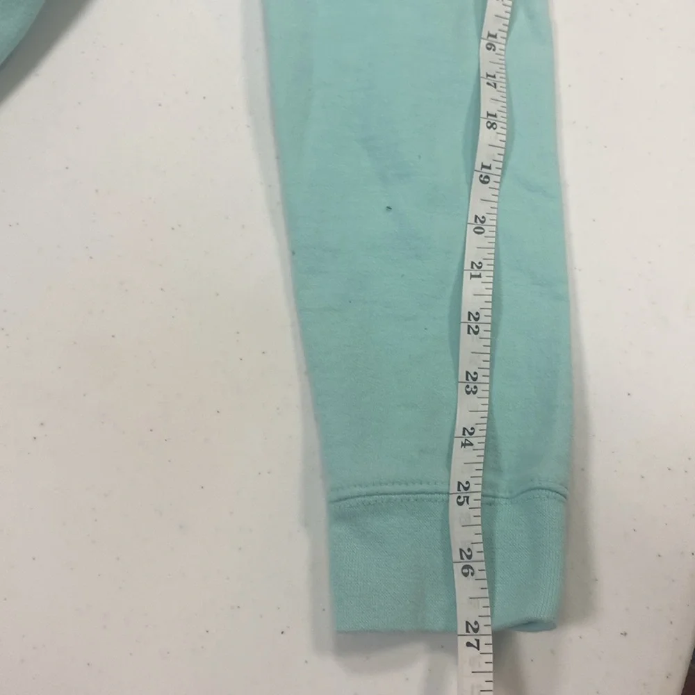 Youth Girl's Hoodie, XL, lovely blue/green color, "SEASIDE!" - Picture 7 of 13